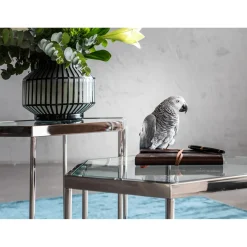 Table Basse Comb Argente 45