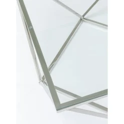 Table Basse Cristallo Argente 80X80Cm