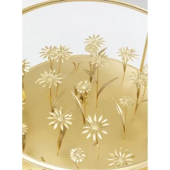 Table Basse Flower Meadow Dore O80