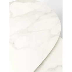 Table Basse Franklin Blanc 150X58Cm