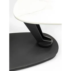 Table Basse Franklin Blanc 150X58Cm