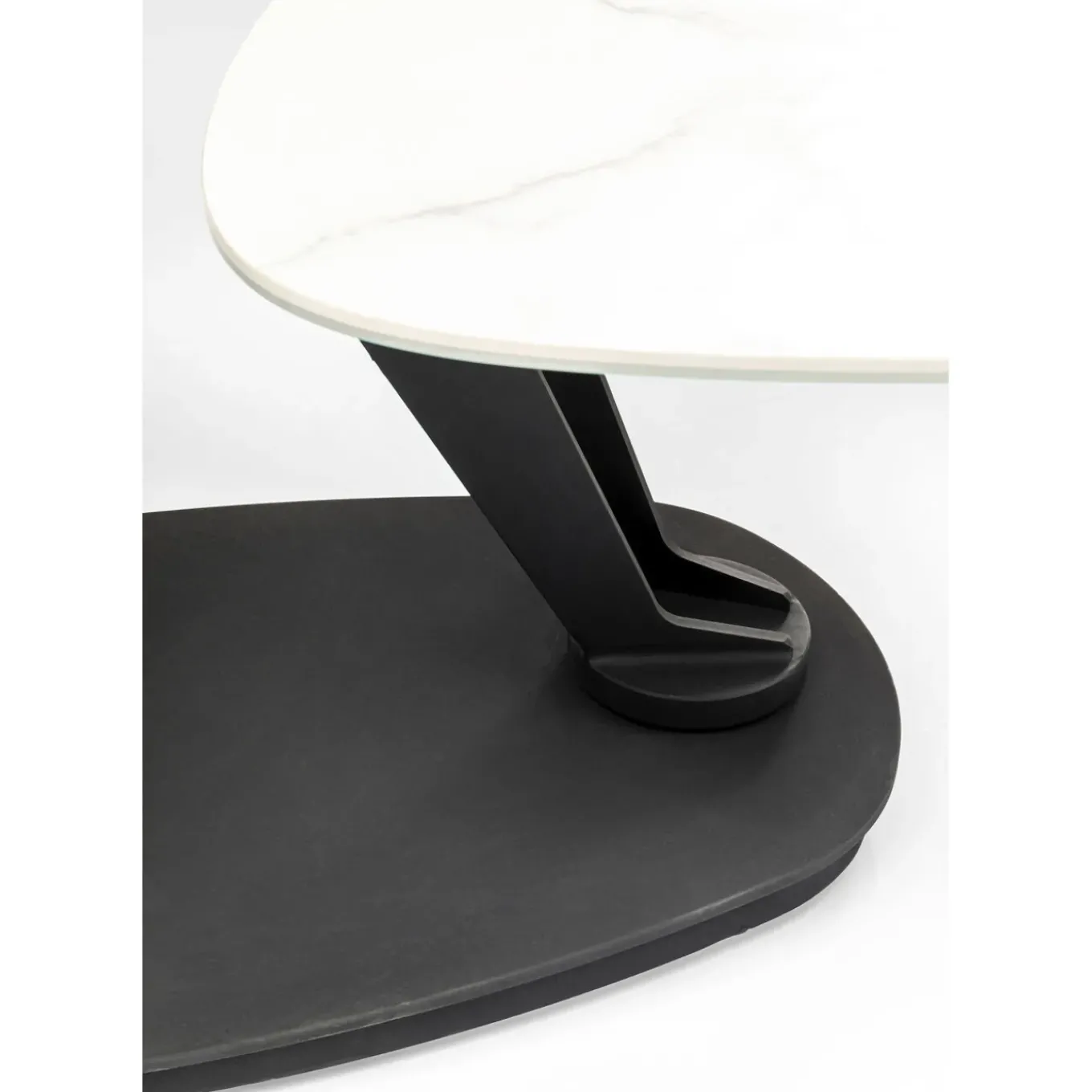 Table Basse Franklin Blanc 150X58Cm