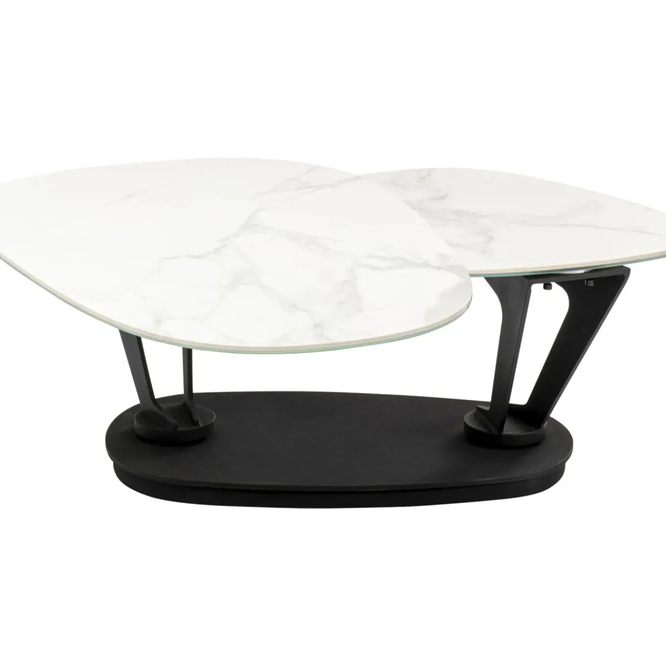Table Basse Franklin Blanc 150X58Cm