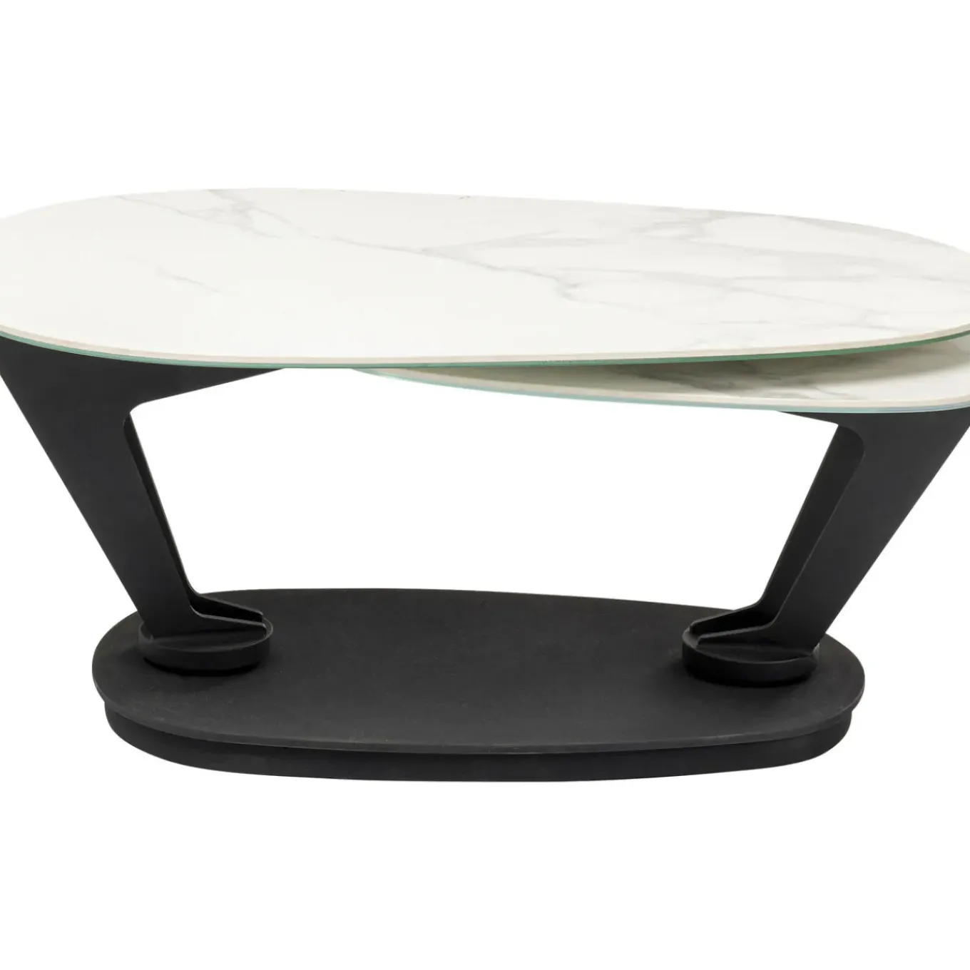 Table Basse Franklin Blanc 150X58Cm