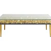 Table Basse Gold Flowers 120X60