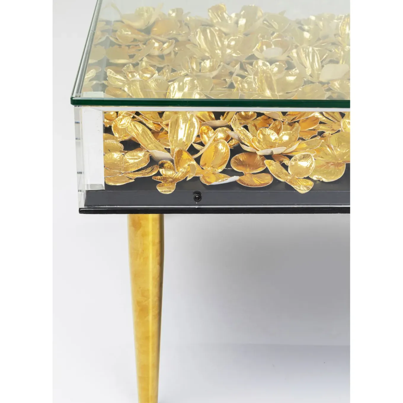Table Basse Gold Flowers 120X60