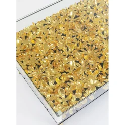 Table Basse Gold Flowers 120X60