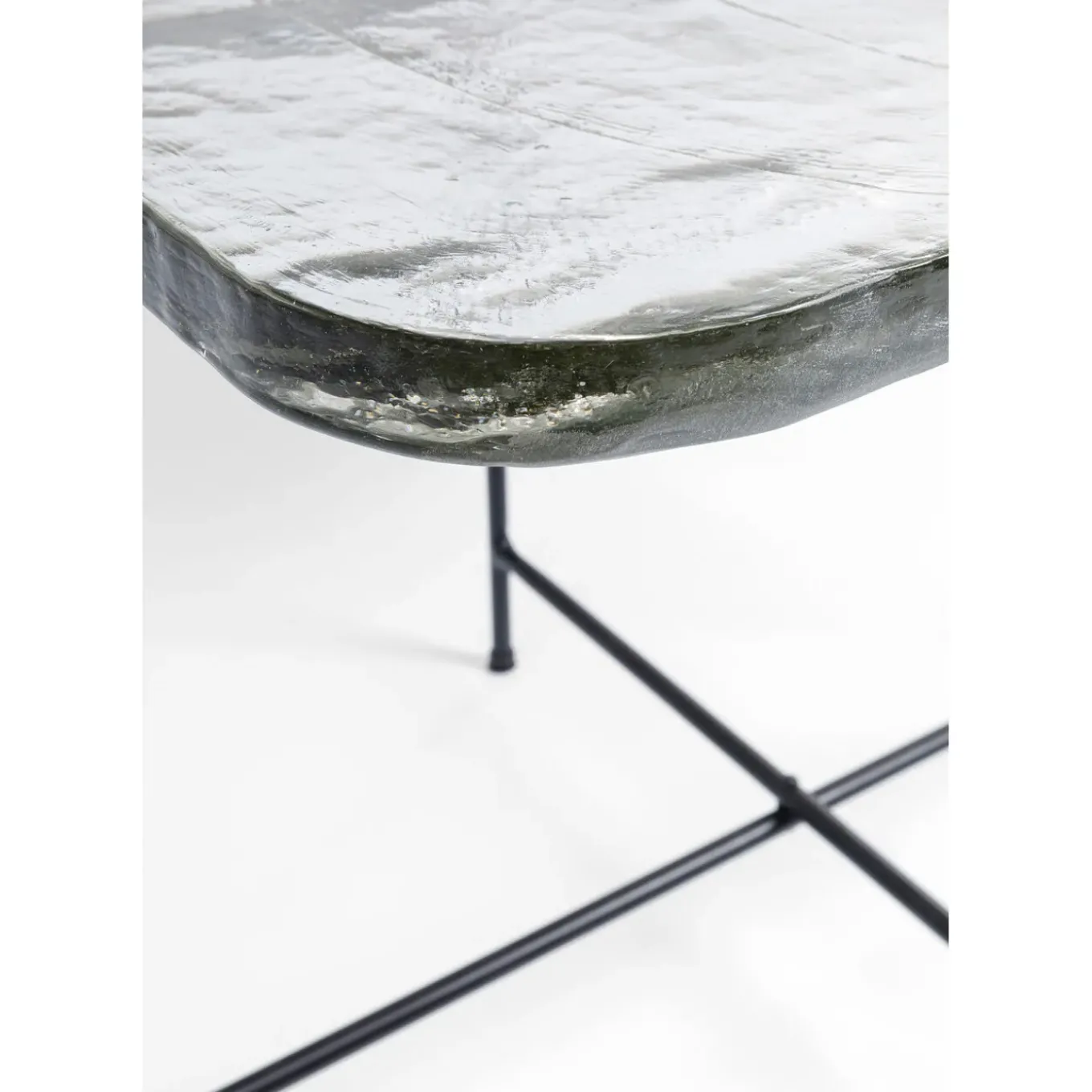 Table Basse Ice Noir 63X46Cm