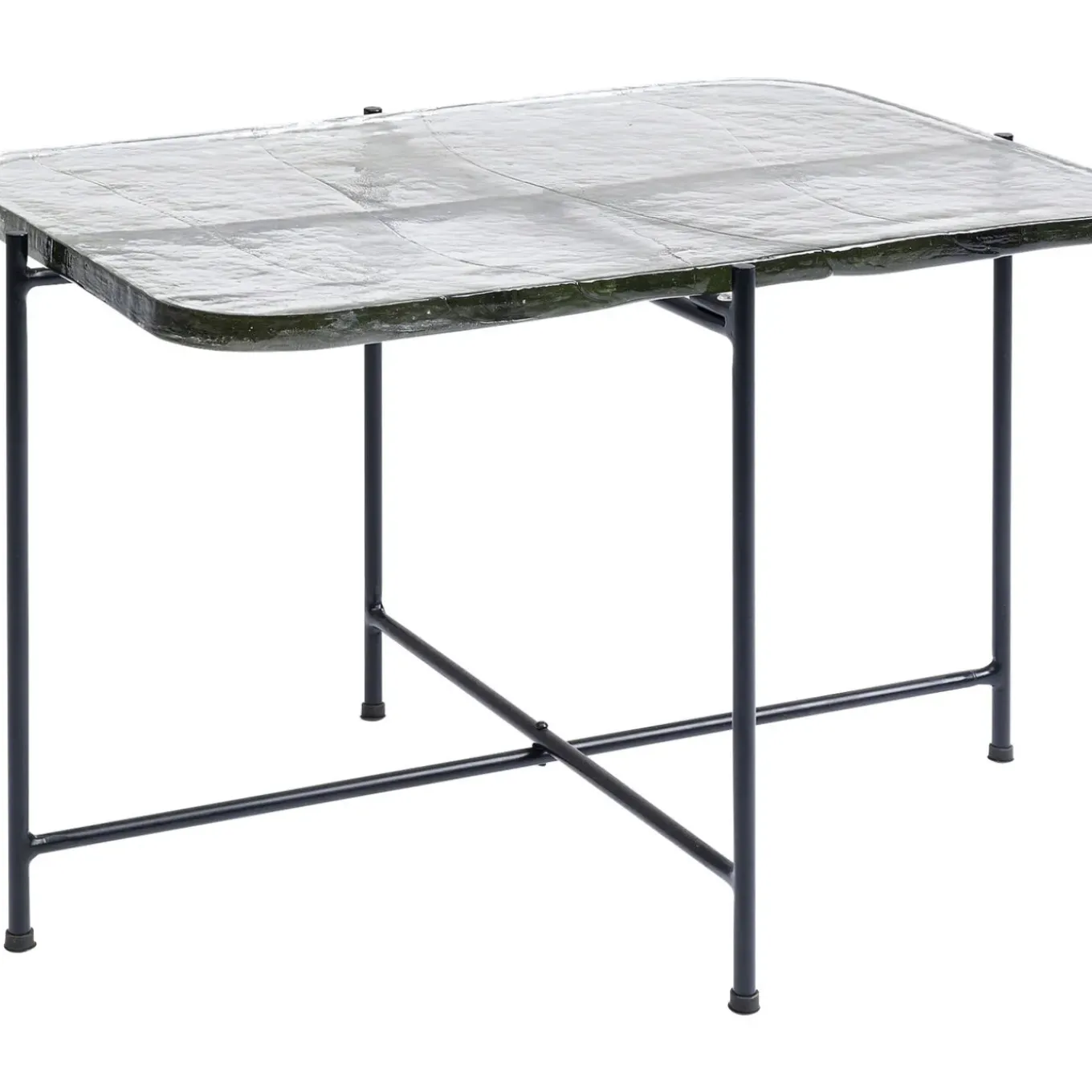 Table Basse Ice Noir 63X46Cm