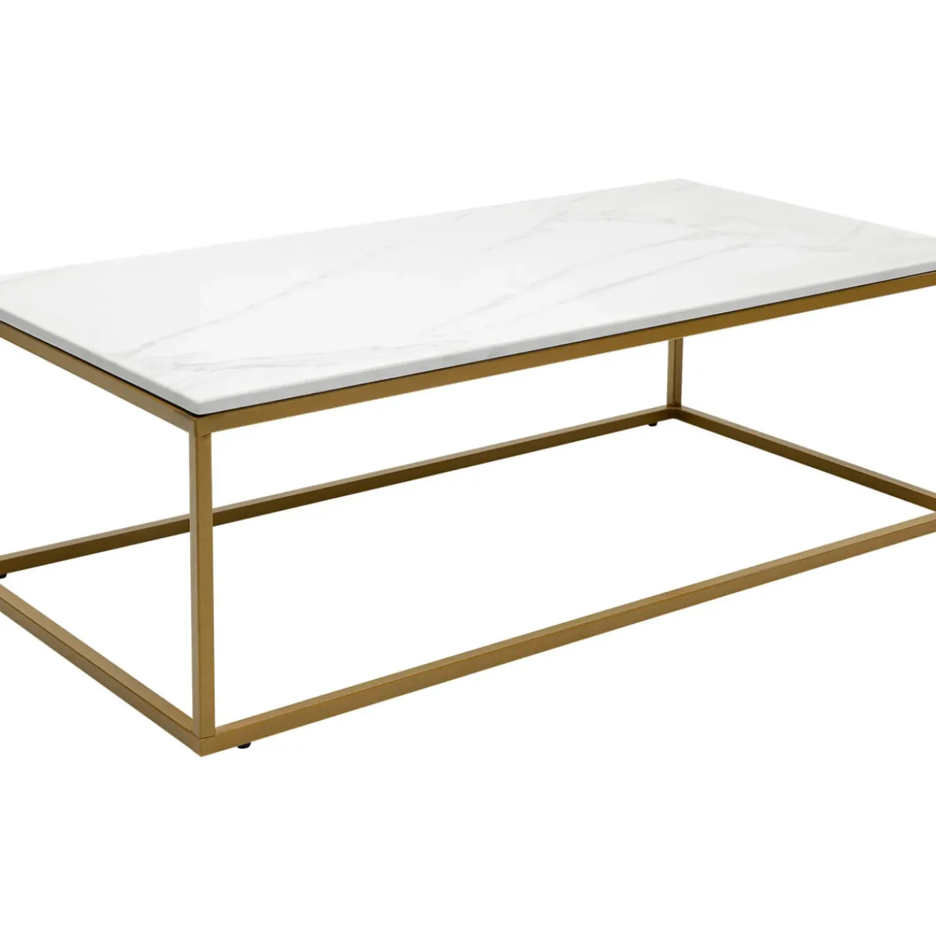 Table Basse Key West Dore 120X60Cm