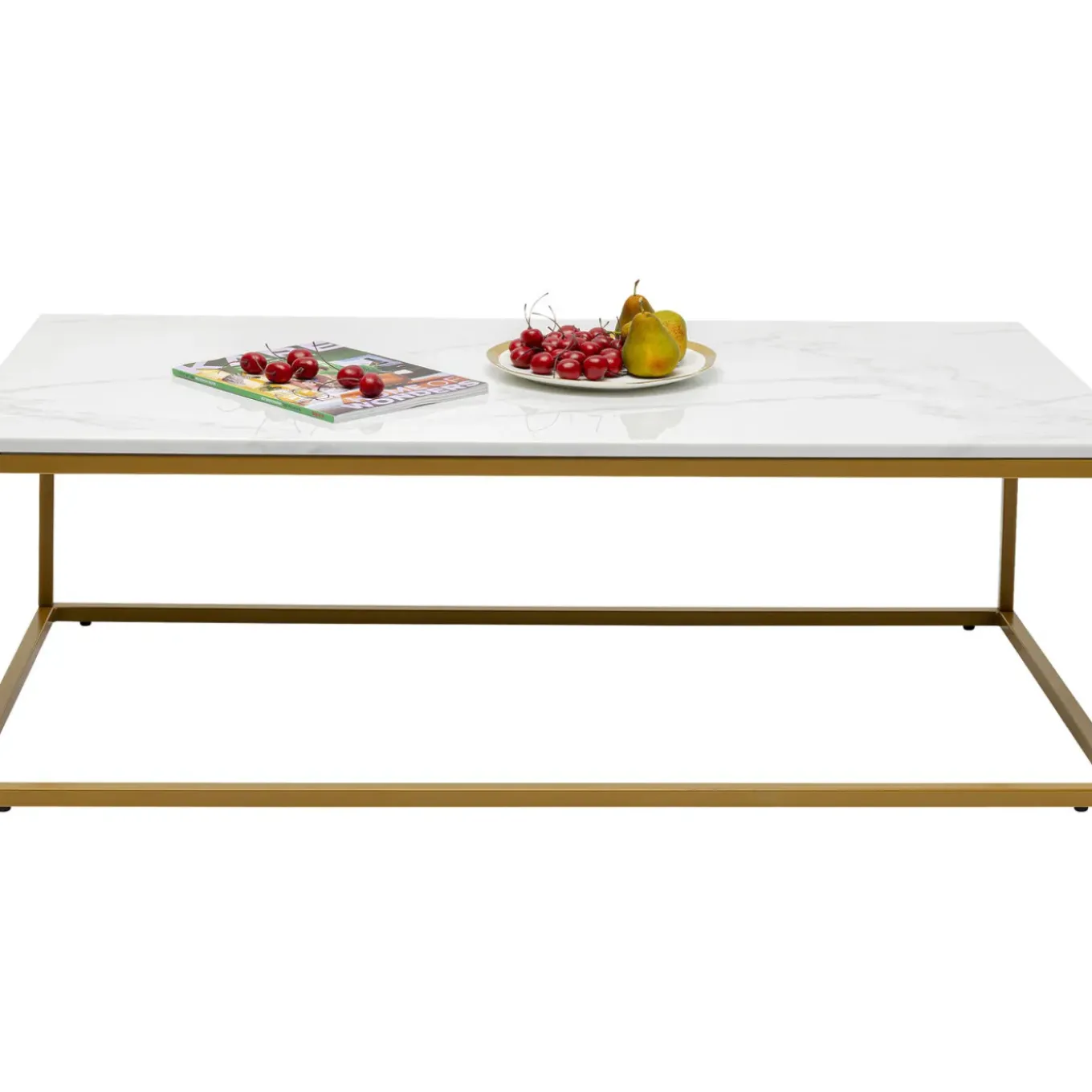 Table Basse Key West Dore 120X60Cm
