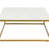 Table Basse Key West Dore 90X90Cm