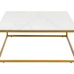 Table Basse Key West Dore 90X90Cm