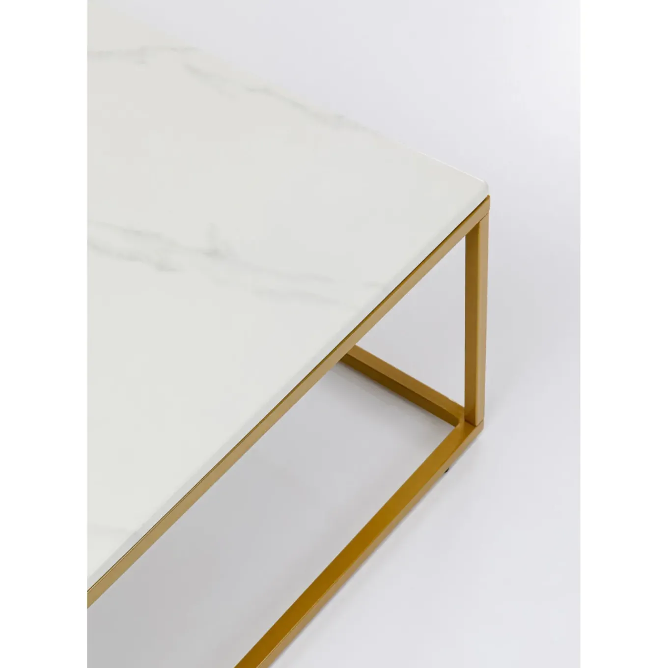 Table Basse Key West Dore 90X90Cm