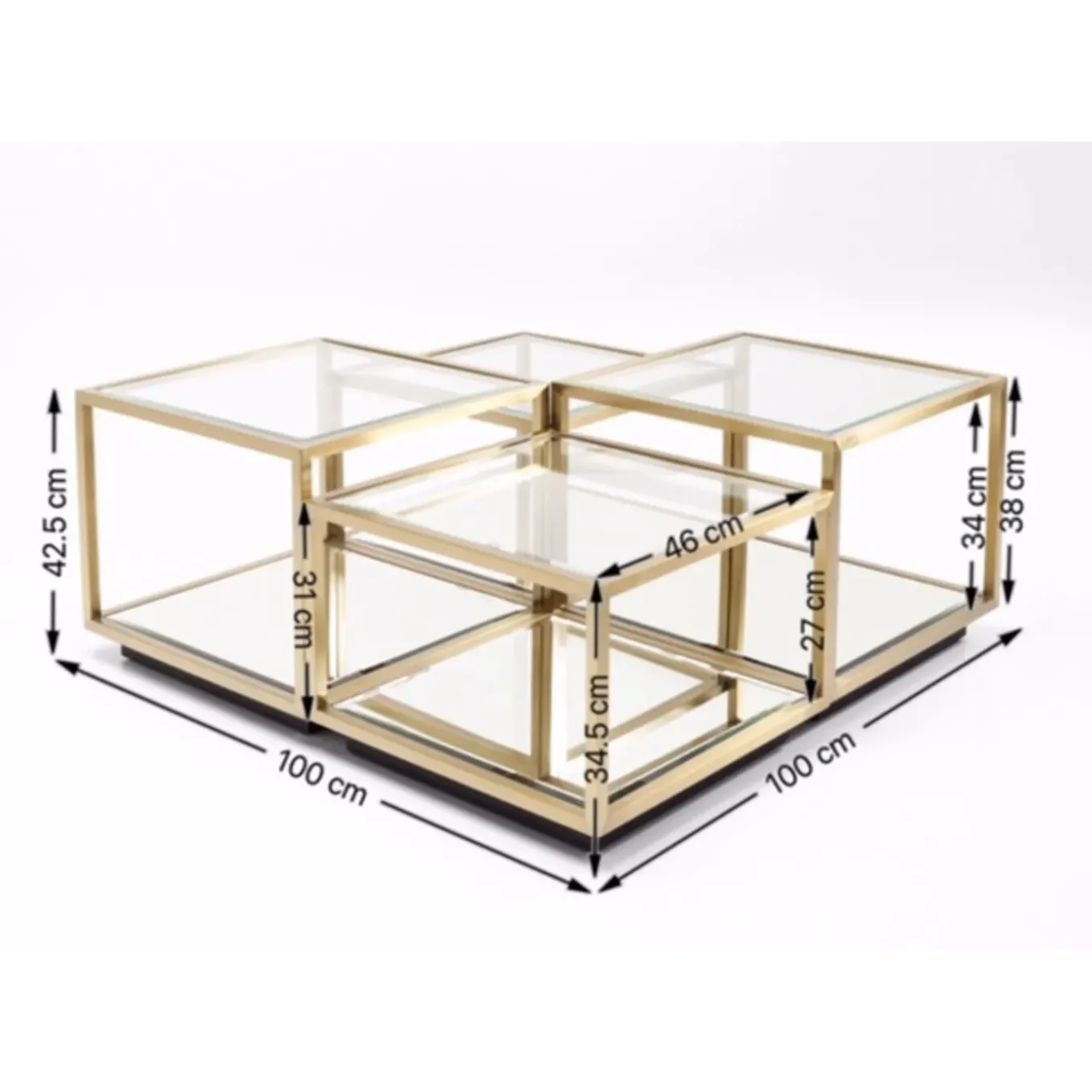 Table Basse Luigi Dore (Jeu De 4)