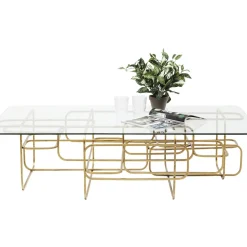 Table Basse Meander Dore 140X80