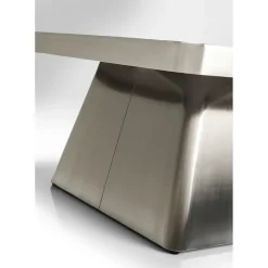 Table Basse Miler Argente 80X80Cm