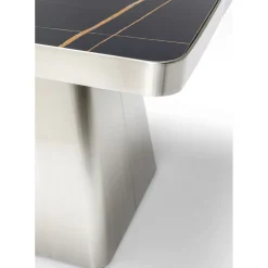 Table Basse Miler Argente 80X80Cm