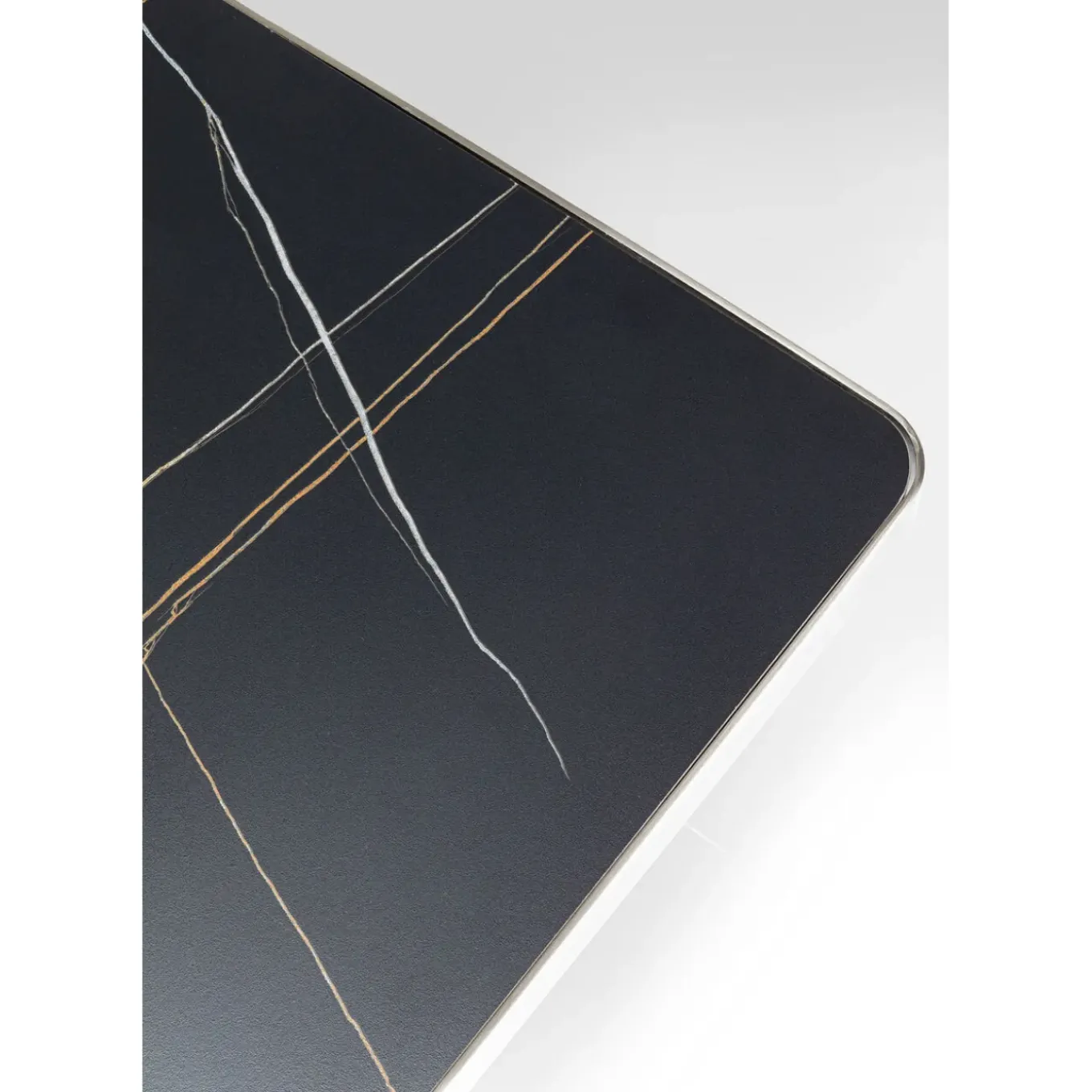 Table Basse Miler Argente 80X80Cm