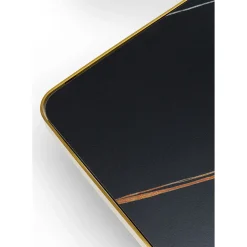 Table Basse Miler Dore 80X80Cm