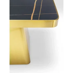 Table Basse Miler Dore 80X80Cm