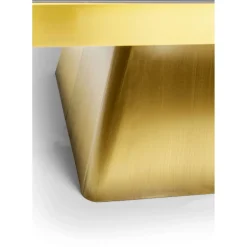 Table Basse Miler Dore 80X80Cm
