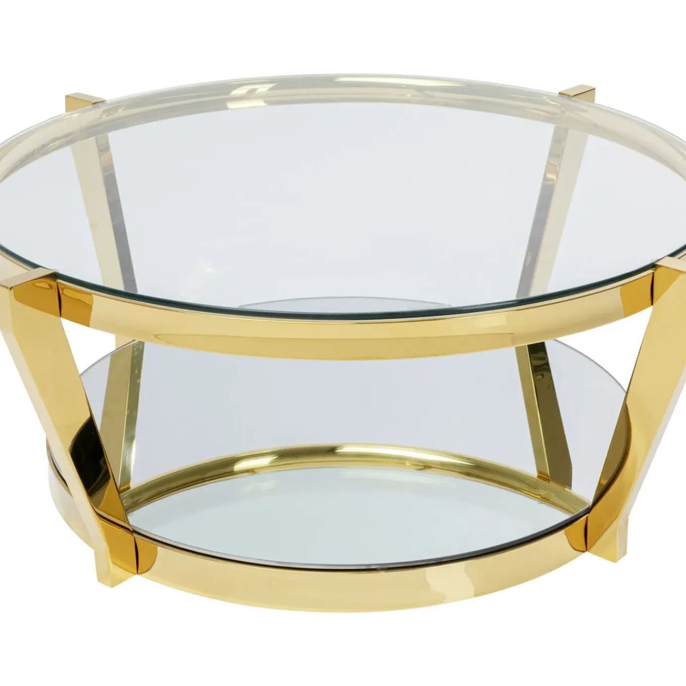 Table Basse Monocolo Dore O90Cm