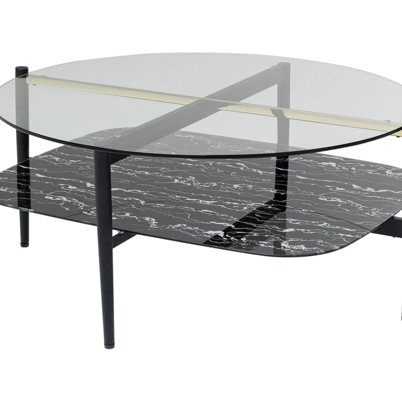 Table Basse Noblesse Ovale 97X91
