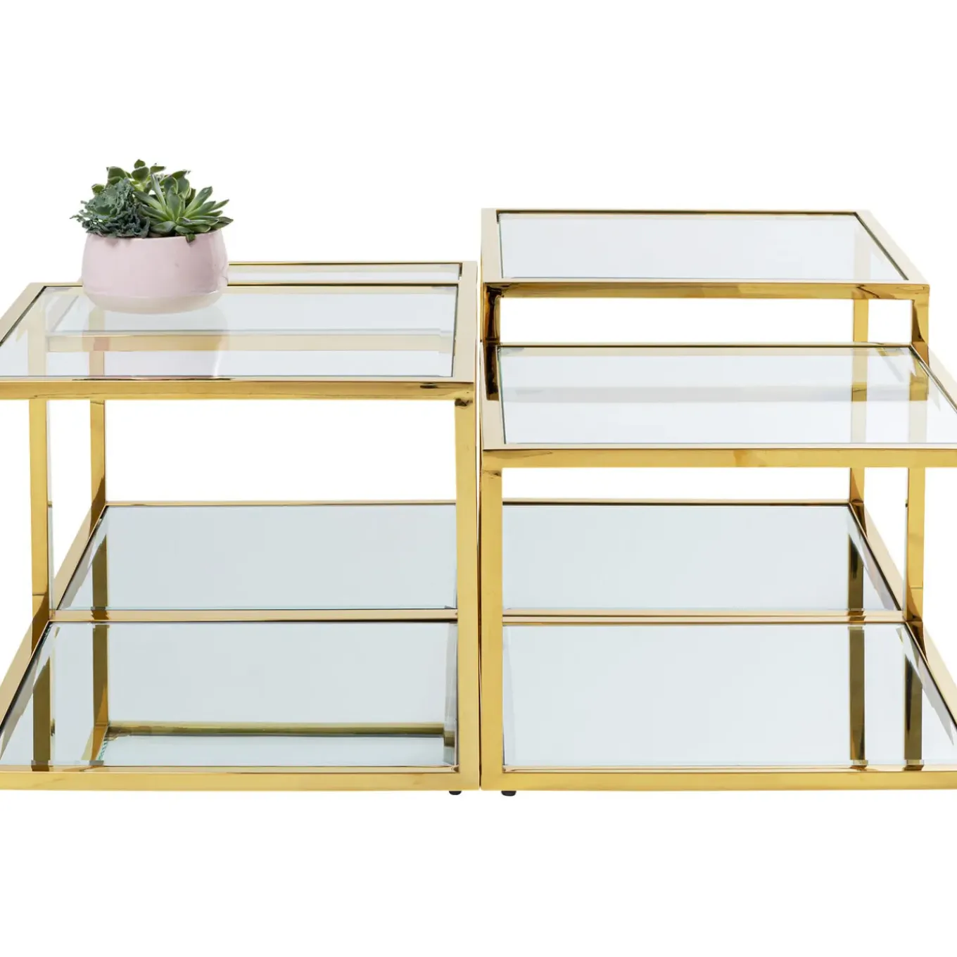 Table Basse Orion Dore (4/Set)