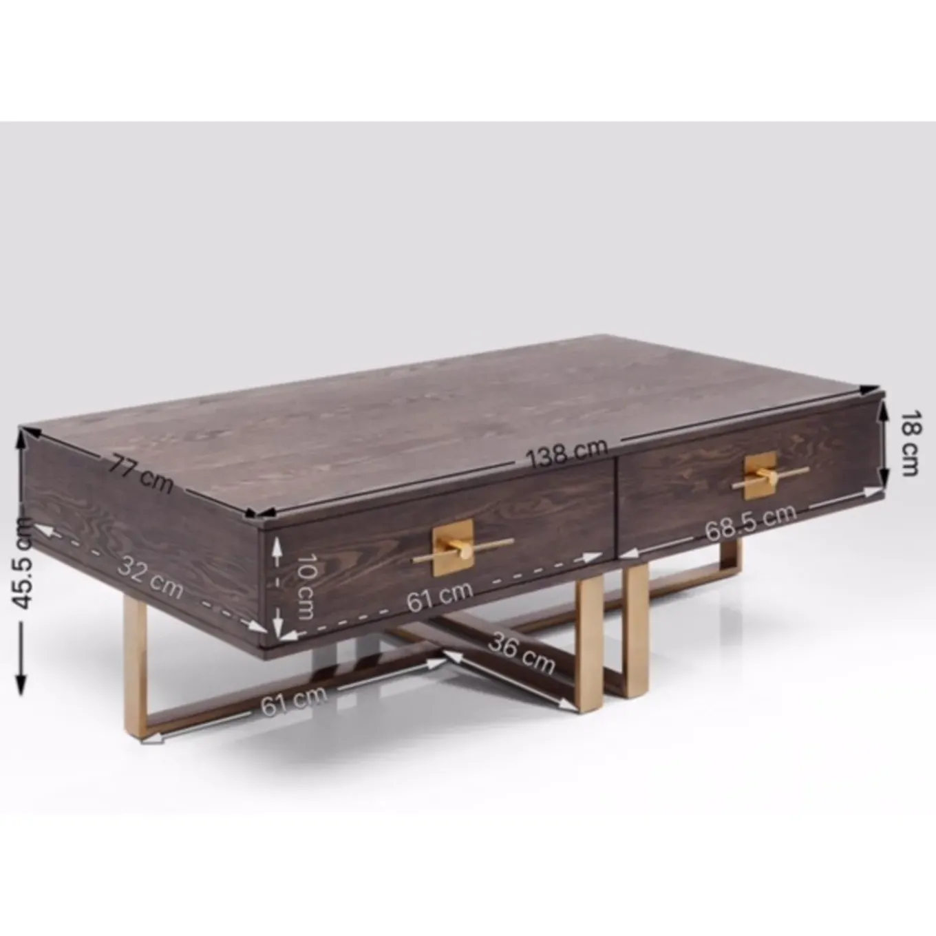 Table Basse Osaka 138X77Cm