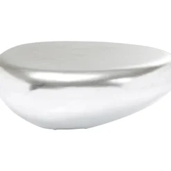 Table Basse Pebble Argente 122X96