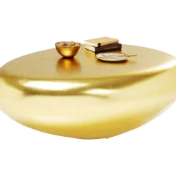 Table Basse Pebble Dore 122X96