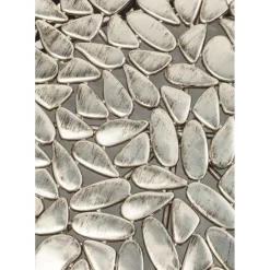 Table Basse Pebbles Deluxe Argente (Jeu De 2)