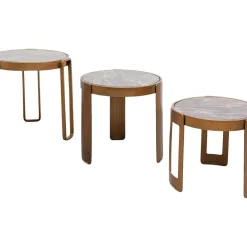Table Basse Perelli Laiton (3/Set)