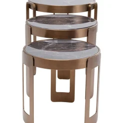 Table Basse Perelli Laiton (3/Set)