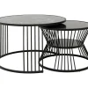 Table Basse Roma Noir (2/Set)