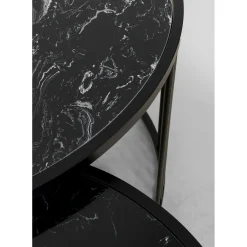 Table Basse Roma Noir (2/Set)