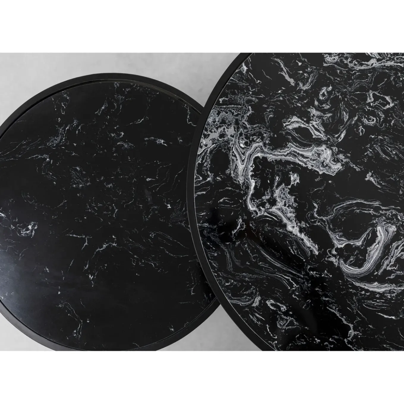 Table Basse Roma Noir (2/Set)
