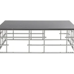 Table Basse Rome Argente 130X70Cm