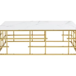 Table Basse Rome Dore 130X70Cm