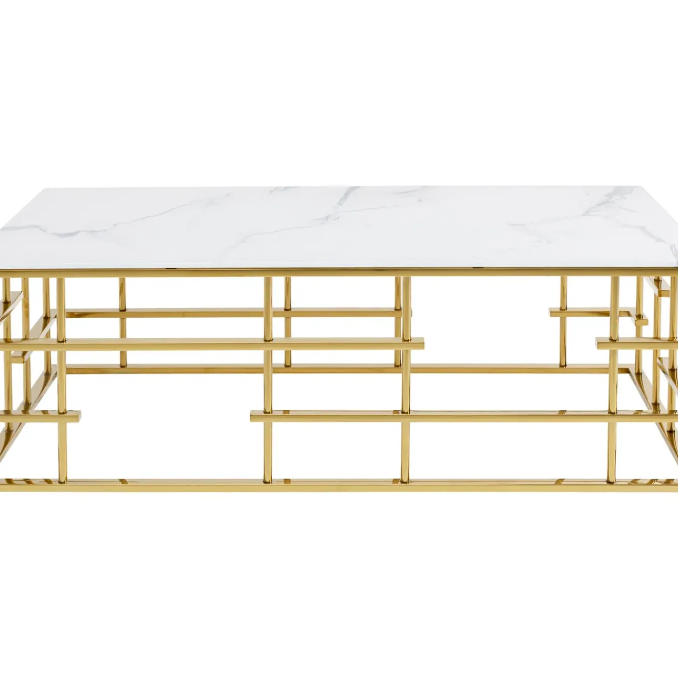Table Basse Rome Dore 130X70Cm