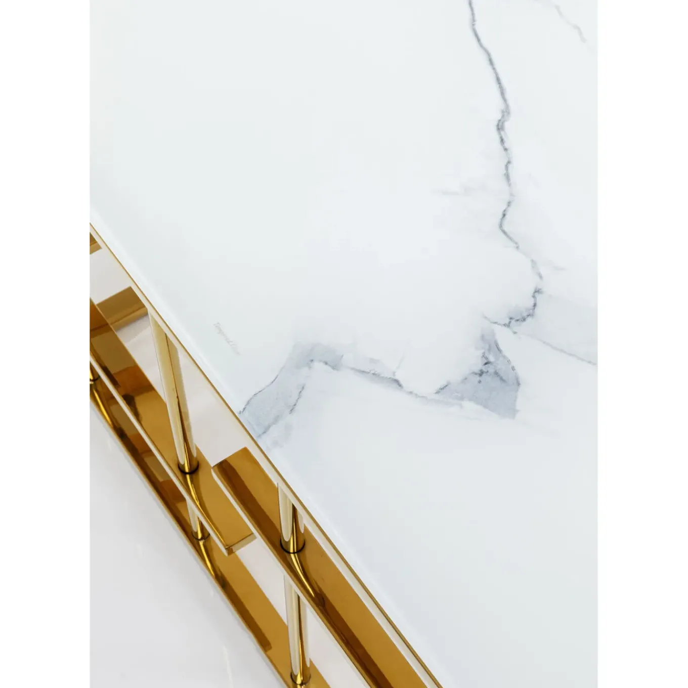 Table Basse Rome Dore 130X70Cm