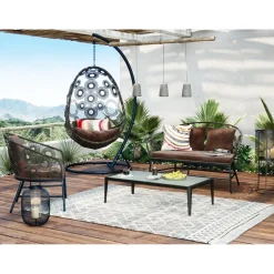 Table Basse Tiki Noir
