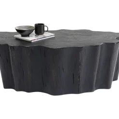 Table Basse Tree Stump Noir 119X68Cm