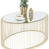 Table Basse Wire Uno Laiton 60X90Cm