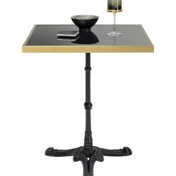 Table Bistrot Kaffeehaus Rim Noir 60X60