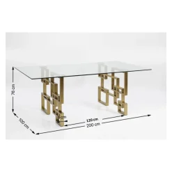 Table Boulevard 200X100Cm