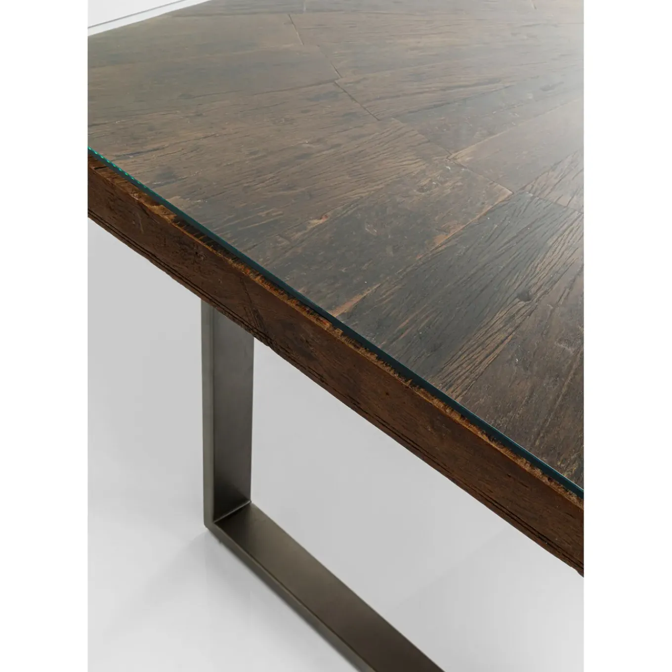 Table Conley Acier Brut 180X90