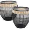 Table D Appoint African Drums (2/Set)