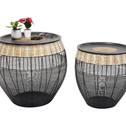 Table D Appoint African Drums (2/Set)